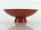 Japanese Lacquered Sake Cup Sakazuki Red Vtg 3 Gold Turtles Guinomi Ochoko G84