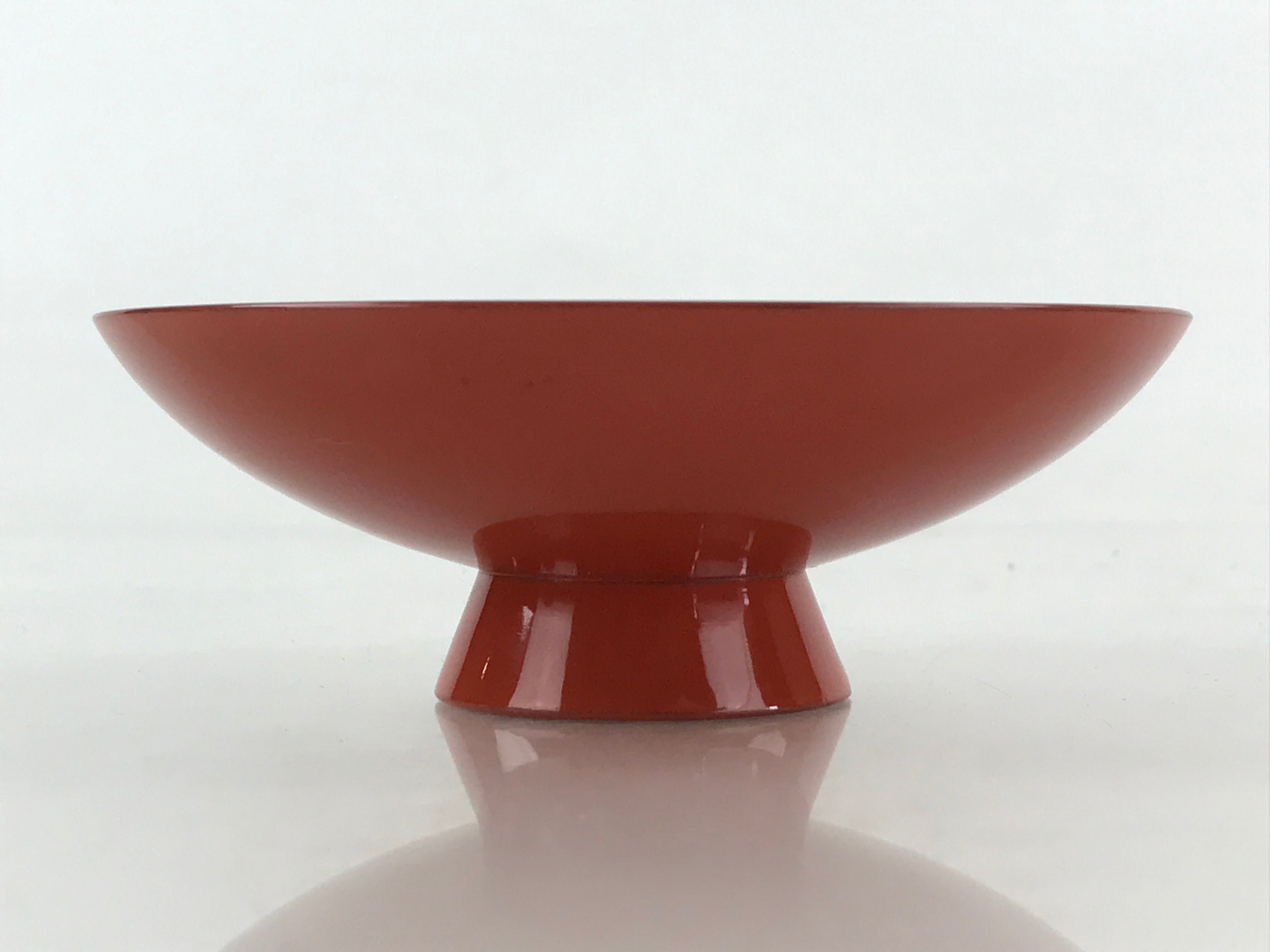 Japanese Lacquered Sake Cup Sakazuki Red Vtg 3 Gold Turtles Guinomi Ochoko G84