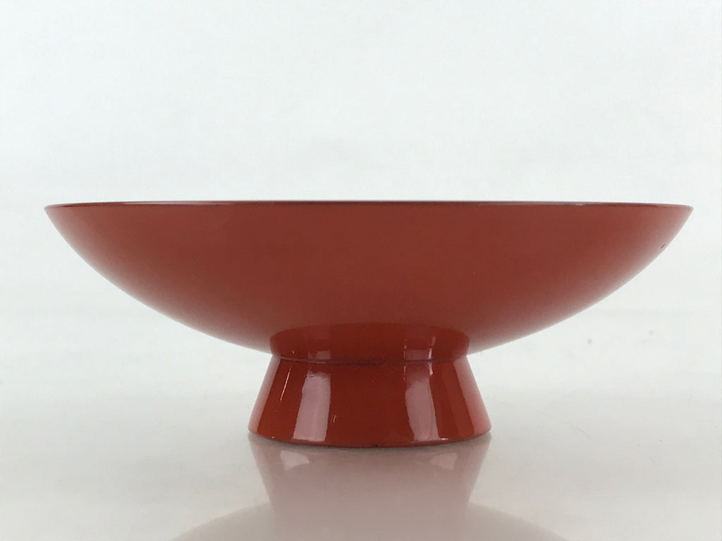 Japanese Lacquered Sake Cup Sakazuki Red Vtg 3 Gold Turtles Guinomi Ochoko G84