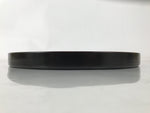 Japanese Lacquered Serving Tray Obon Vtg Round Makie Raden Chrysanthemum LWB141