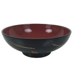 Japanese Lacquered Wood Bowl Nimonowan Vtg Makie Pine Needle Plum Blossom LB171