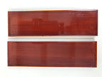 Japanese Lacquered Wood Flower Vase Vtg Kabin Ikebana Arrangement Shunkei FK185