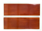 Japanese Lacquered Wood Flower Vase Vtg Kabin Ikebana Arrangement Shunkei FK187