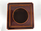 Japanese Lacquered Wood Flower Vase Vtg Kabin Ikebana Arrangement Shunkei LWB126