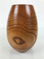 Japanese Lacquered Wood Flower Vase Vtg Two Way Kabin Ikebana Arrangement FK225