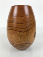 Japanese Lacquered Wood Flower Vase Vtg Two Way Kabin Ikebana Arrangement FK225