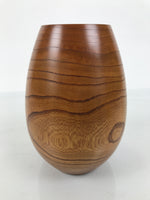 Japanese Lacquered Wood Flower Vase Vtg Two Way Kabin Ikebana Arrangement FK225