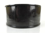 Japanese Lacquered Wood Ohitsu Rice Container Vtg Paddle Black Red Round L379