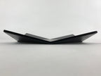 Japanese Lacquered Wood Serving Tray Makie Leaves Vtg Plate Square Black LWB78