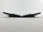 Japanese Lacquered Wood Serving Tray Makie Leaves Vtg Plate Square Black LWB79