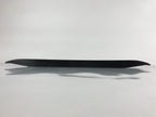 Japanese Lacquered Wood Serving Tray Obon Makie Tsuyu Shiba Grass Black LWB89