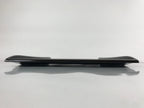 Japanese Lacquered Wood Serving Tray Obon Makie Tsuyu Shiba Grass Black LWB89