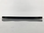 Japanese Lacquered Wood Serving Tray Obon Rectangle Black Gold Makie Pine L590