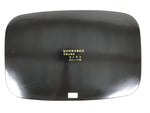 Japanese Lacquered Wood Serving Tray Obon Rectangle Black Gold Makie Pine L590