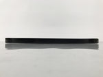 Japanese Lacquered Wood Serving Tray Obon Rectangle Black Gold Makie Pine L590