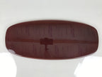 Japanese Lacquered Wood Serving Tray Obon Vtg Hida Shunkei Nuri Long Brown L588