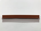 Japanese Lacquered Wood Serving Tray Obon Vtg Hida Shunkei Rectangle Brown L569