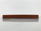 Japanese Lacquered Wood Serving Tray Obon Vtg Hida Shunkei Rectangle Brown L569