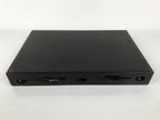 Japanese Lacquered Wood Serving Tray Obon Vtg Rectangle Black Cutout Design L585