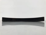 Japanese Lacquered Wood Serving Tray Obon Vtg Square Curved Red Edge Black L614