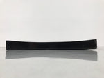 Japanese Lacquered Wood Serving Tray Obon Vtg Square Curved Red Edge Black L614