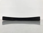 Japanese Lacquered Wood Serving Tray Obon Vtg Square Curved Red Edge Black L615