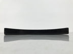 Japanese Lacquered Wood Serving Tray Obon Vtg Square Curved Red Edge Black L616