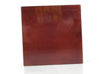 Japanese Lacquered Wood Serving Tray Vtg Hida Shunkei-Nuri Handle Brown L487
