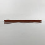 Japanese Lacquered Wood Serving Tray Vtg Hida Shunkei Obon Rectangle Brown L171