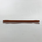 Japanese Lacquered Wood Serving Tray Vtg Hida Shunkei Obon Rectangle Brown L174