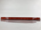 Japanese Lacquered Wood Serving Tray Vtg Obon Hyotan Gourd Shape Red Black LWB87