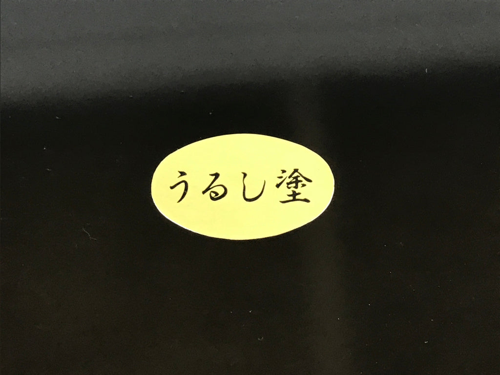 Japanese Lacquered Wood Serving Tray Vtg Red Coffee Tray Seiho-nuri Obon LWB66