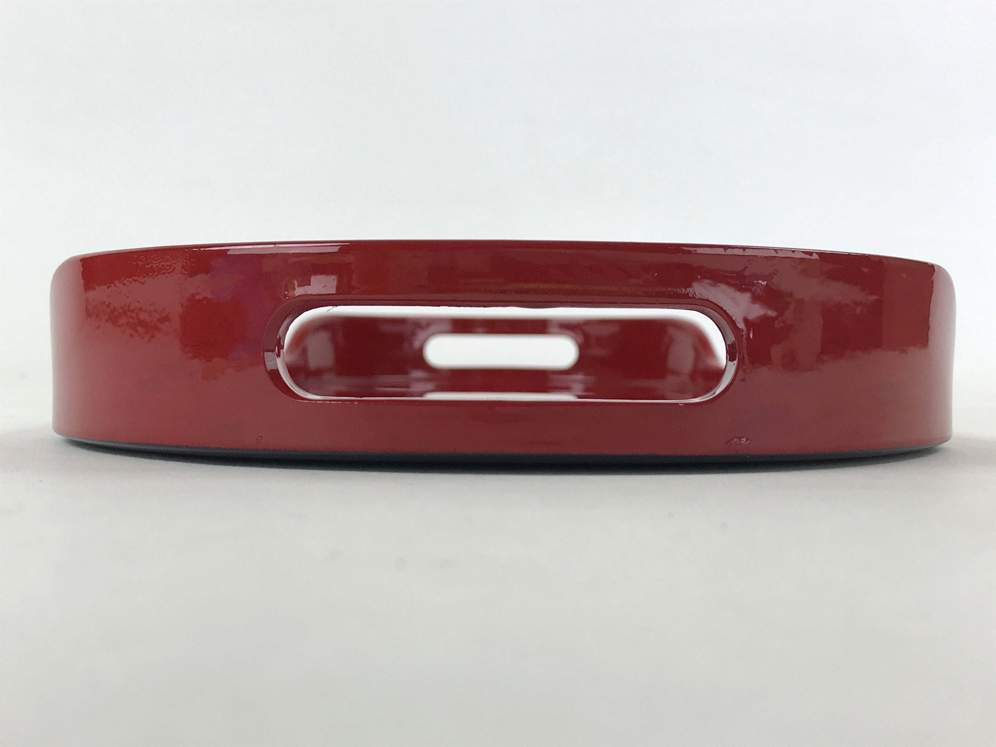 Japanese Lacquered Wood Serving Tray Vtg Red Coffee Tray Seiho-nuri Obon LWB66