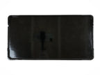 Japanese Lacquered Wood Serving Tray Vtg Small Rectangular Black Makie Gold L79