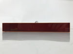 Japanese Lacquered Wood Tray Vtg Hida Shunkei Rectangle Floral Stationery LWB137
