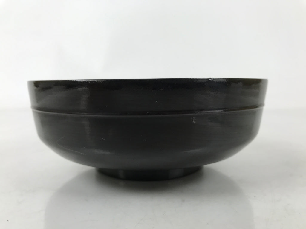Japanese Lacquered Wooden Bowl Nimonowan Vtg Red Black Owan Wan Shallow LB134