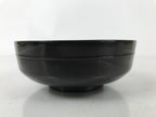Japanese Lacquered Wooden Bowl Nimonowan Vtg Red Black Owan Wan Shallow LB134