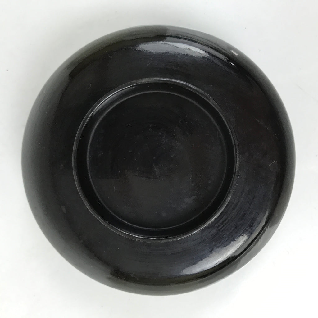 Japanese Lacquered Wooden Bowl Nimonowan Vtg Red Black Owan Wan Shallow LB134