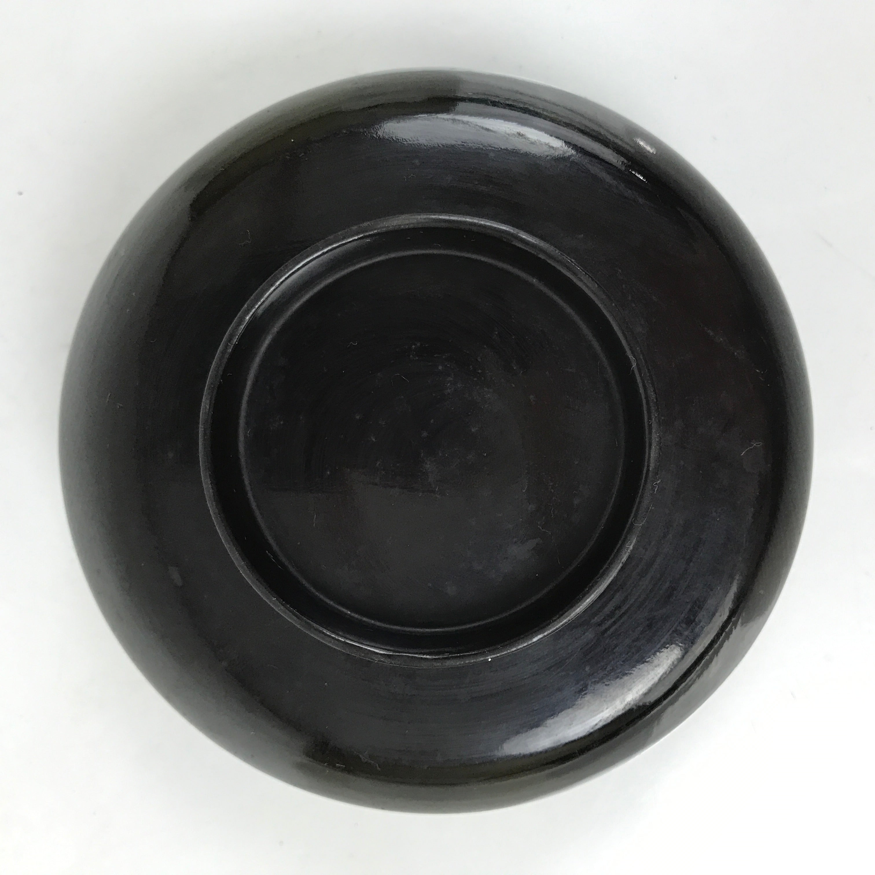 Japanese Lacquered Wooden Bowl Nimonowan Vtg Red Black Owan Wan Shallow LB134