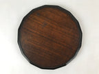 Japanese Lacquered Wooden Chabitsu Vtg Tea Ceremony Utensils Box With Lid L77