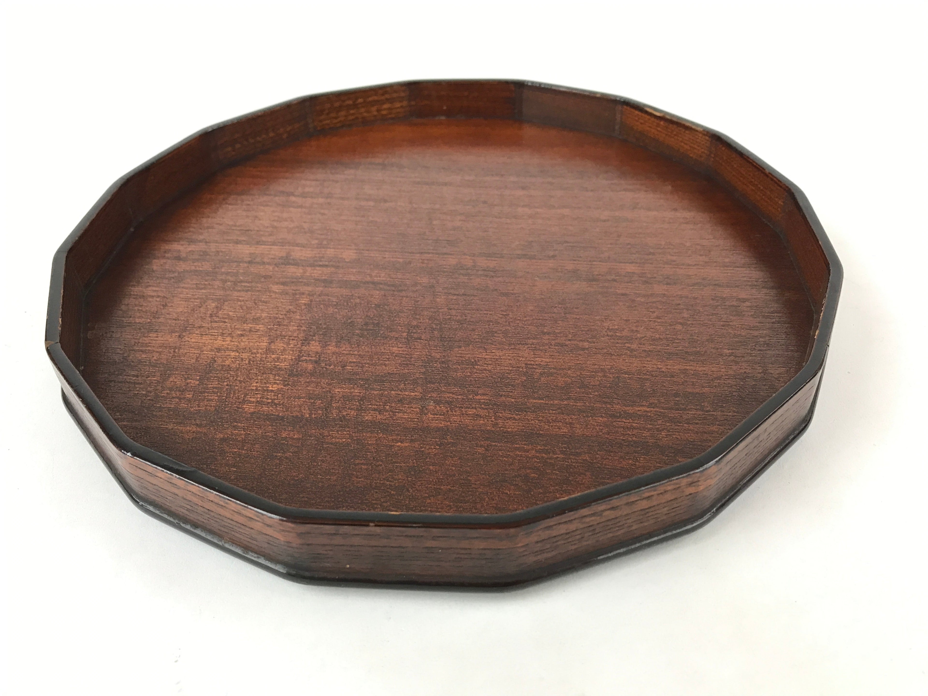 Japanese Lacquered Wooden Chabitsu Vtg Tea Ceremony Utensils Box With Lid L77