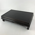 Japanese Lacquered Wooden Flower Vase Stand Vtg Kadai Ikebana Bonsai WT447