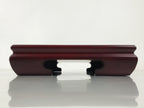 Japanese Lacquered Wooden Flower Vase Stand Vtg Kadai Ikebana Bonsai WT560