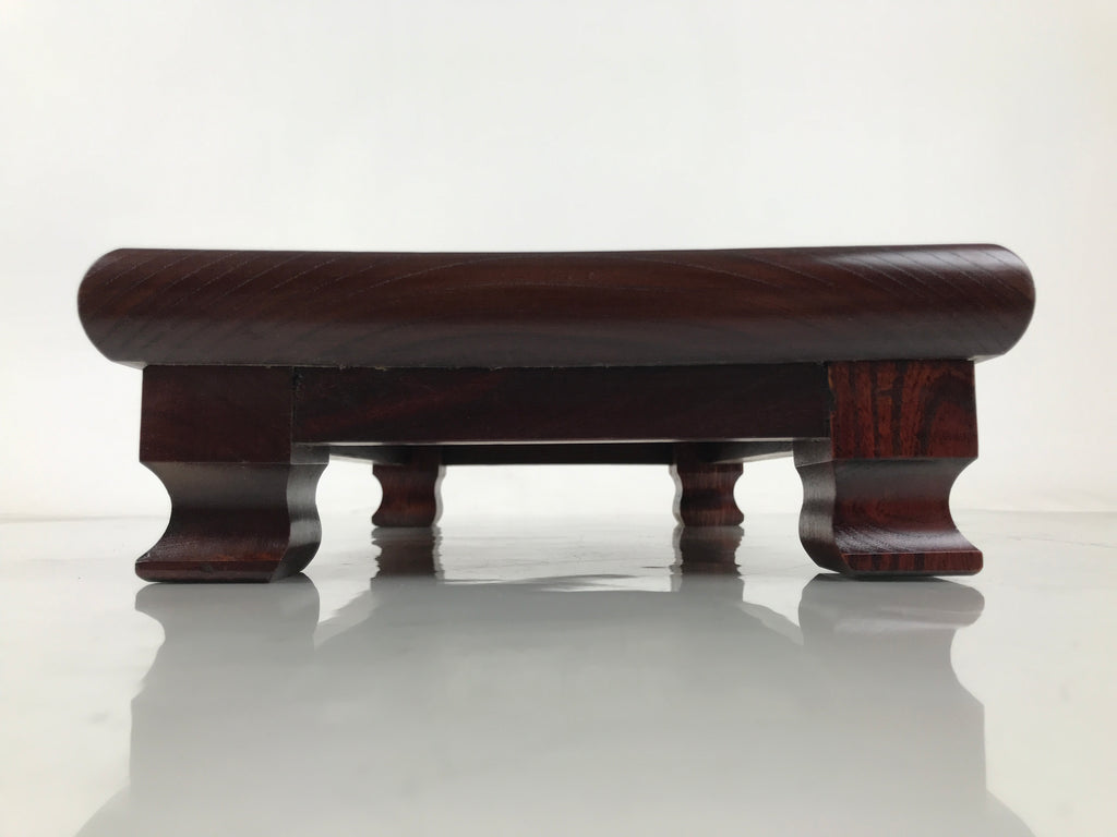 Japanese Lacquered Wooden Flower Vase Stand Vtg Kadai Ikebana Bonsai WT561