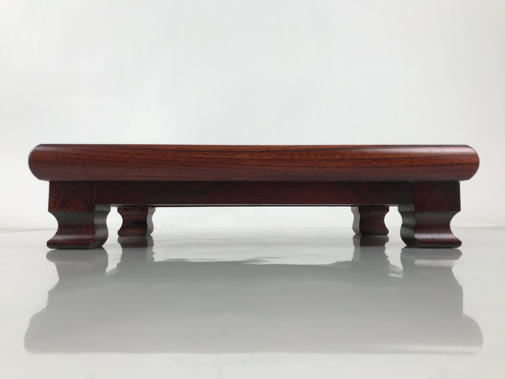 Japanese Lacquered Wooden Flower Vase Stand Vtg Kadai Ikebana Bonsai WT561