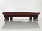 Japanese Lacquered Wooden Flower Vase Stand Vtg Kadai Ikebana Bonsai WT561