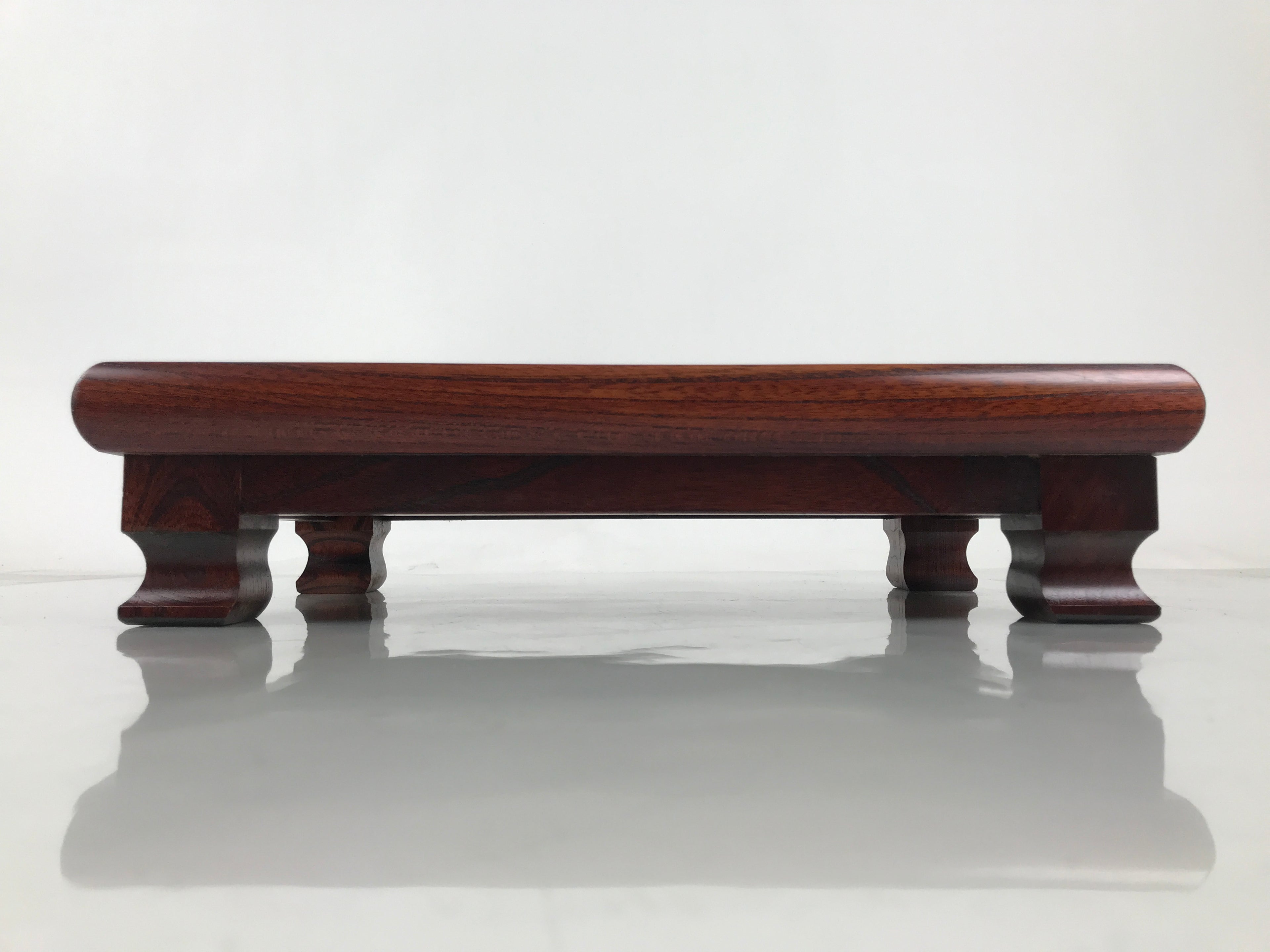 Japanese Lacquered Wooden Flower Vase Stand Vtg Kadai Ikebana Bonsai WT561