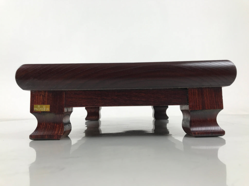 Japanese Lacquered Wooden Flower Vase Stand Vtg Kadai Ikebana Bonsai WT561