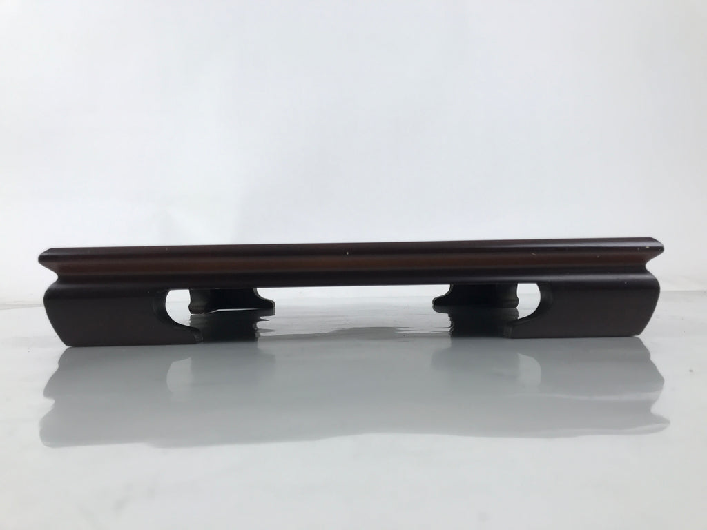 Japanese Lacquered Wooden Flower Vase Stand Vtg Kadai Ikebana Bonsai WT563