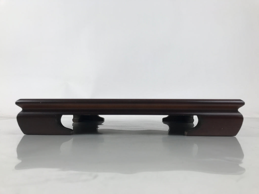 Japanese Lacquered Wooden Flower Vase Stand Vtg Kadai Ikebana Bonsai WT563
